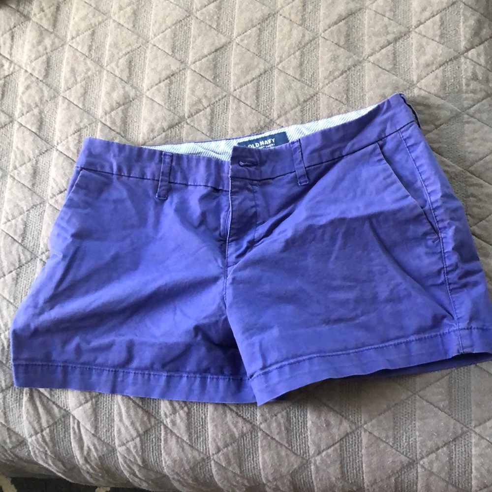 Old Navy purple every day chino short